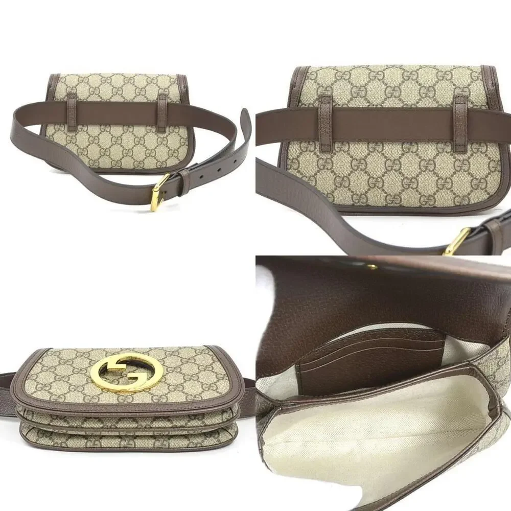 GUCCI Authentic Brown Canvas Fanny Pack - Picture 3 of 5